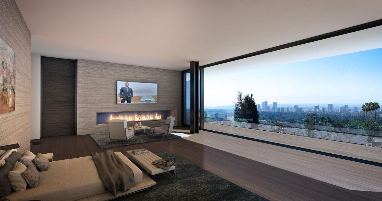 Uma olhada dentro da casa de aluguel mais cara dos EUA 1 um quarto dentro da 908 bel air road