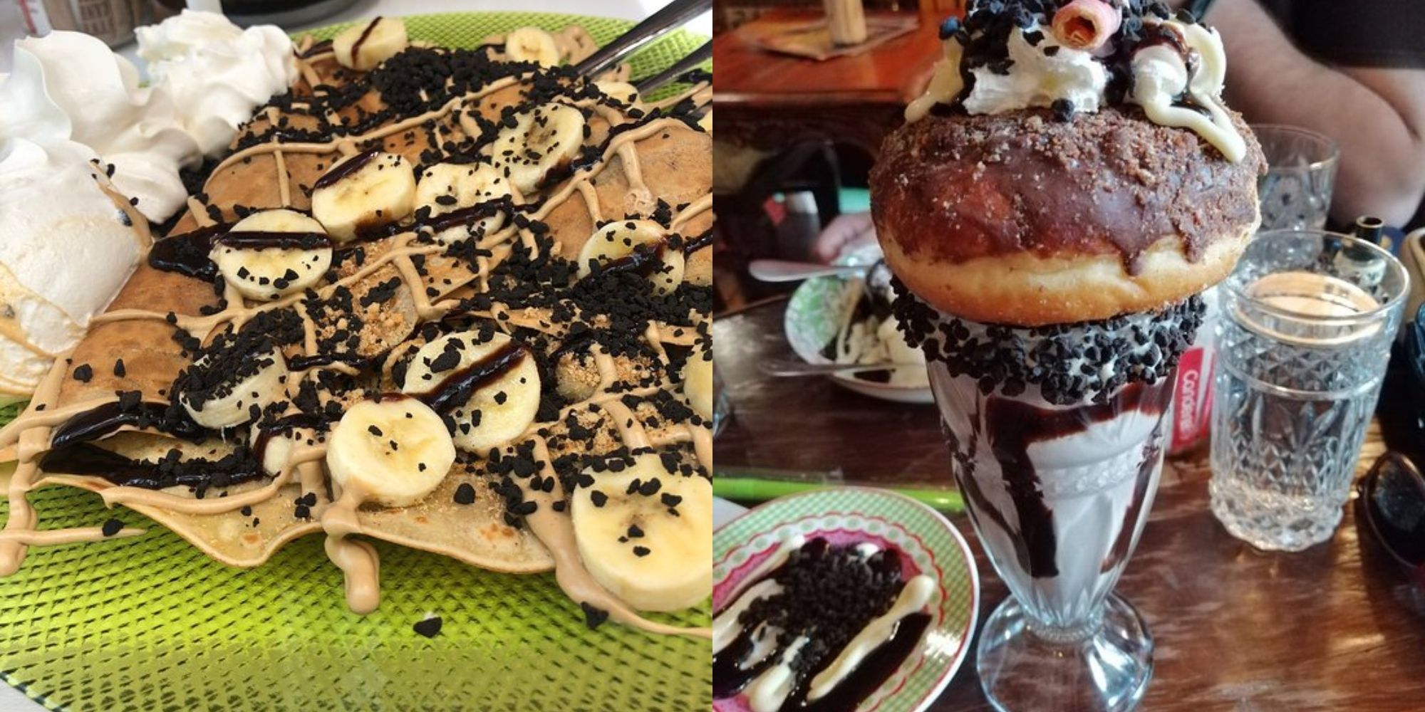A cidade europeia de Atenas tem mais a oferecer aos turistas do que a Acrópole 7 crepes e milk-shake na mesa do café