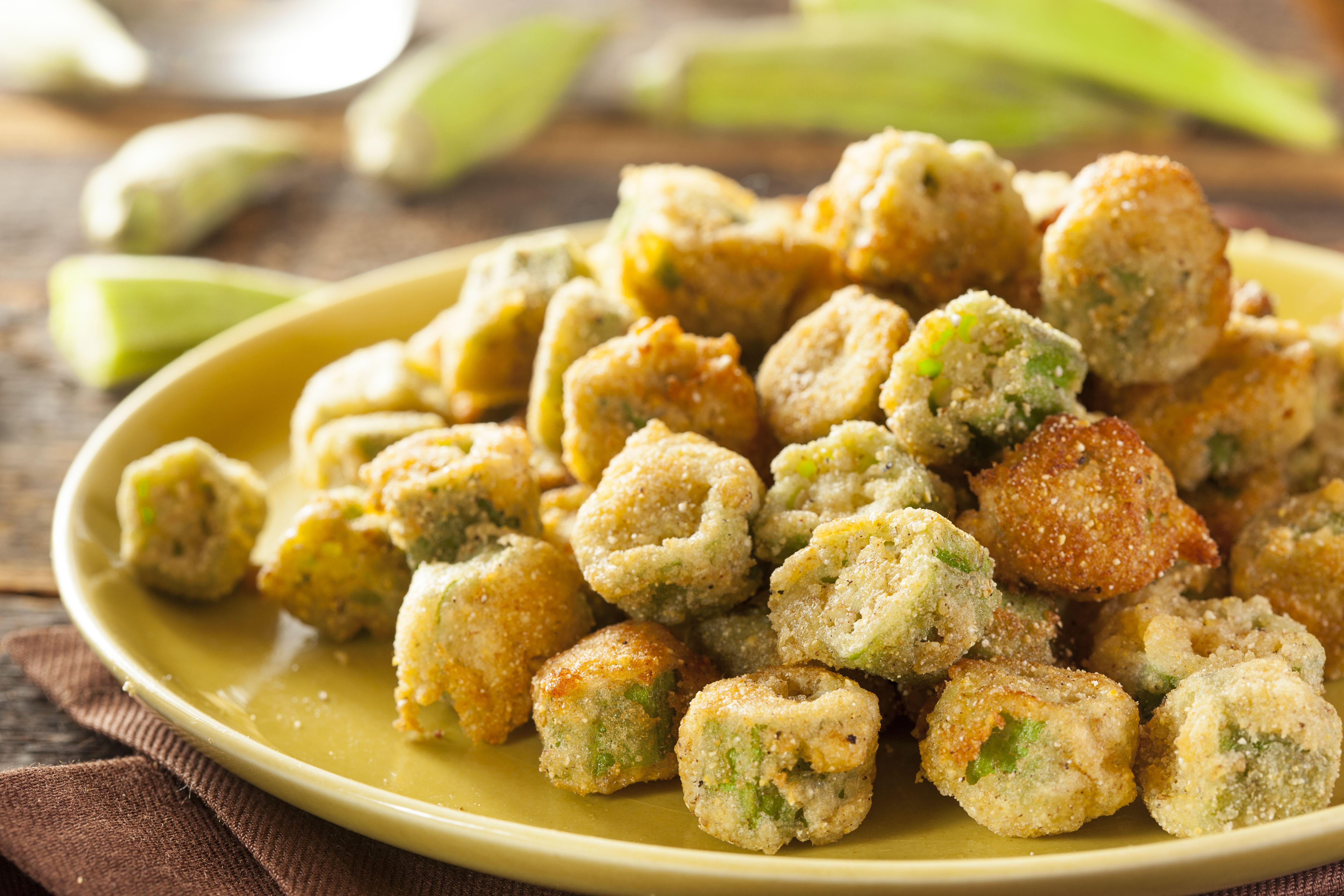 Se peixe-gato e Hushpuppies soam bem para você, Arkansas é onde ir 4 quiabo frito