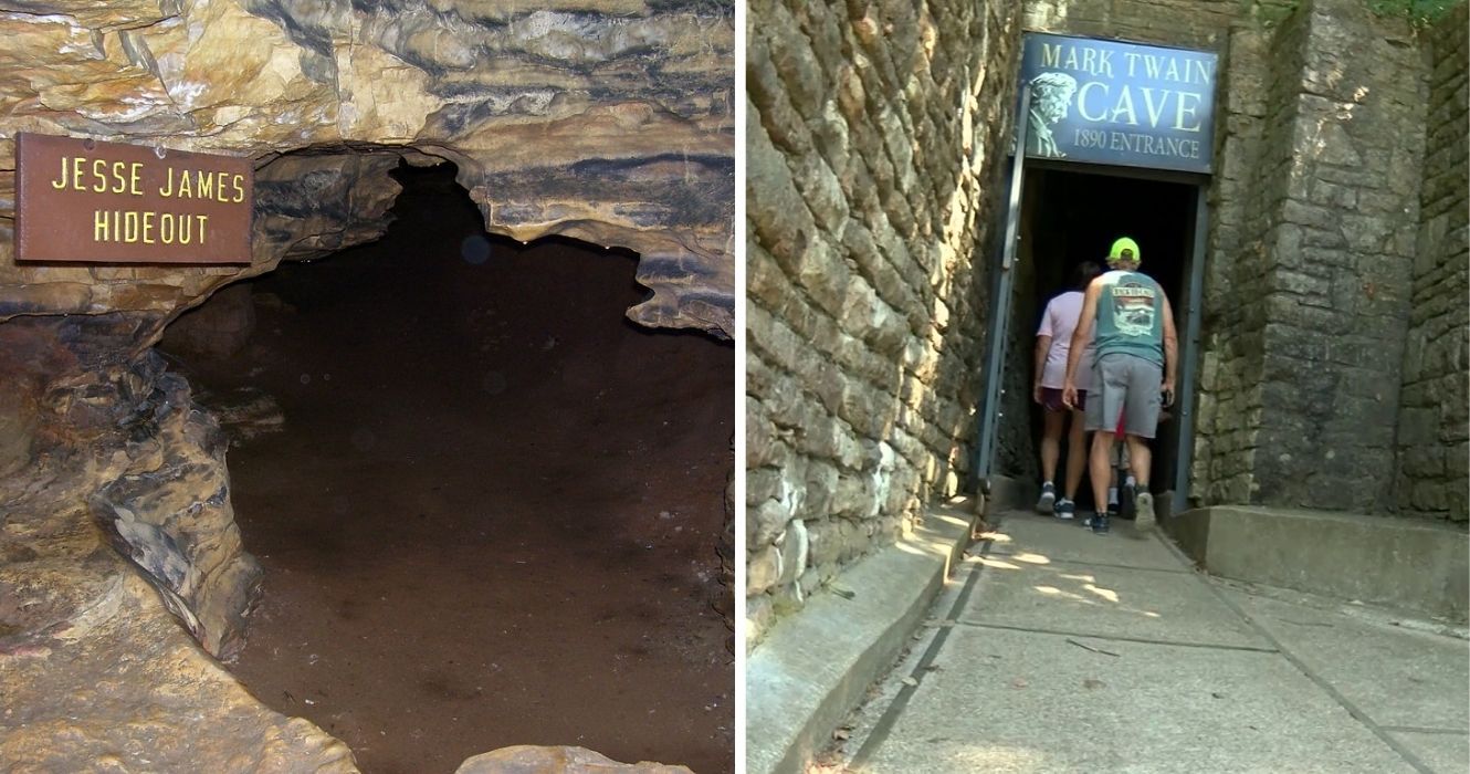 o esconderijo de jesse james na caverna de mark twain