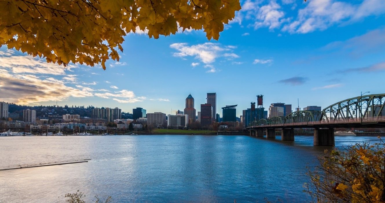 A cidade subterrânea de Portland? Os túneis de Xangai dizem 'sim' 1 Vista de Portland, Oregon com vista para o rio willamette