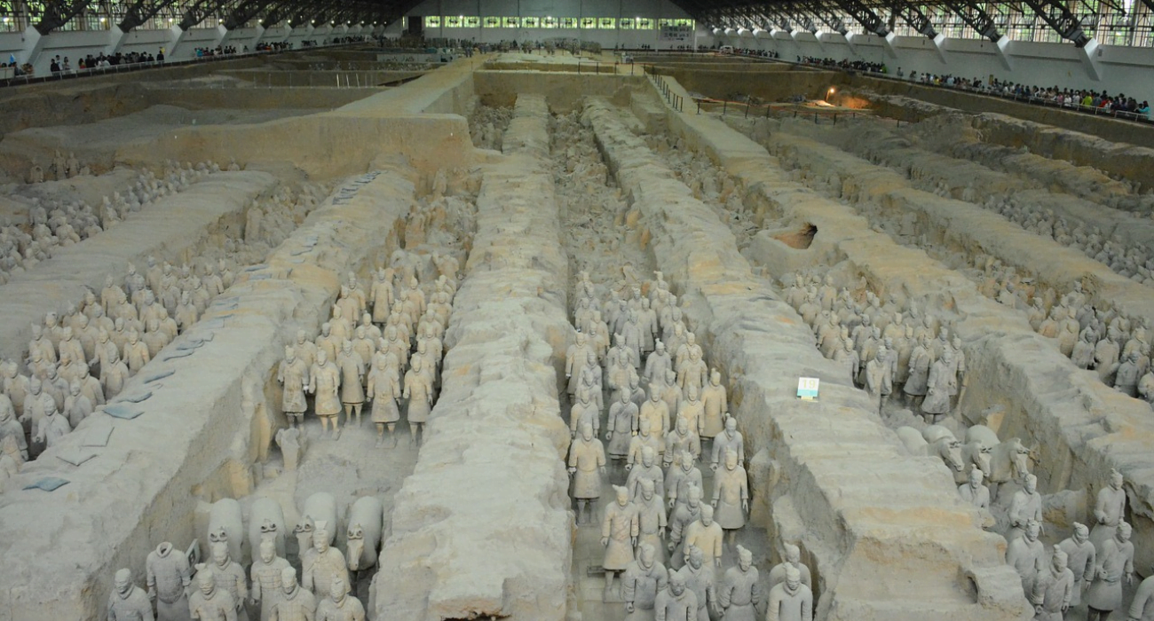 A história por trás do incrível exército de terracota da China e por que você deve visitá-los 1 Visão dos guerreiros de terracota na China