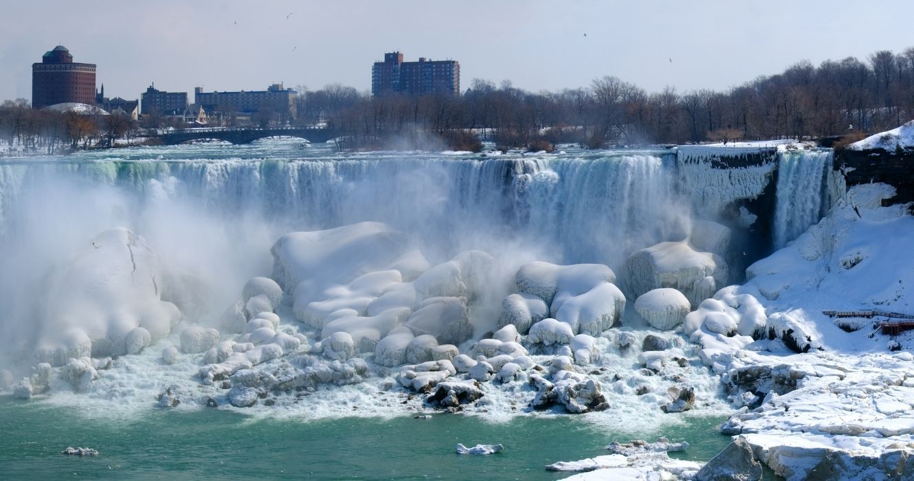 Aqui estão algumas coisas que você não sabia sobre as Cataratas do Niágara e algumas fotos congeladas para acompanhá-las 1 Cataratas do Niágara no inverno