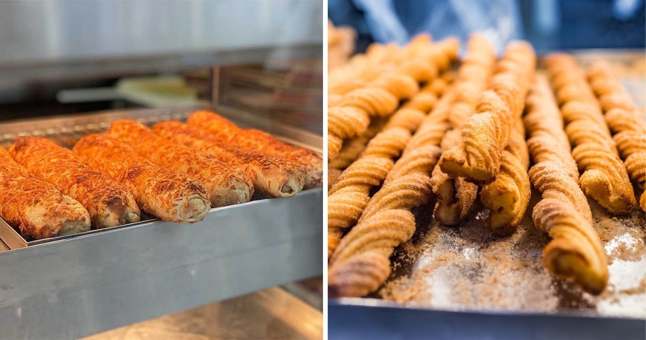 As praças de alimentação da Costco estão reabrindo, então estamos classificando cada item do menu 1 frango assado no costco, churros torcidos no costco