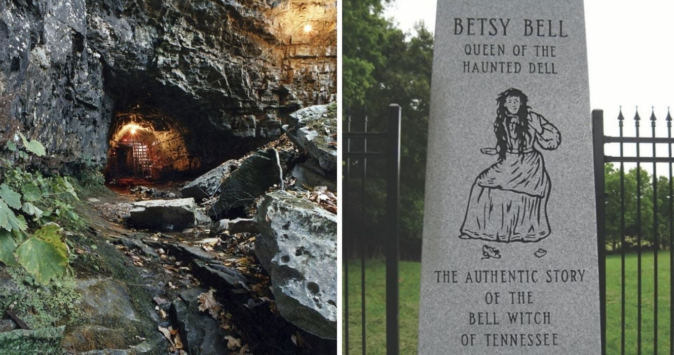 Dizem que esta caverna no Tennessee é o lar de uma bruxa vingativa 1 Dizem que esta caverna no Tennessee é o lar de uma bruxa vingativa 1