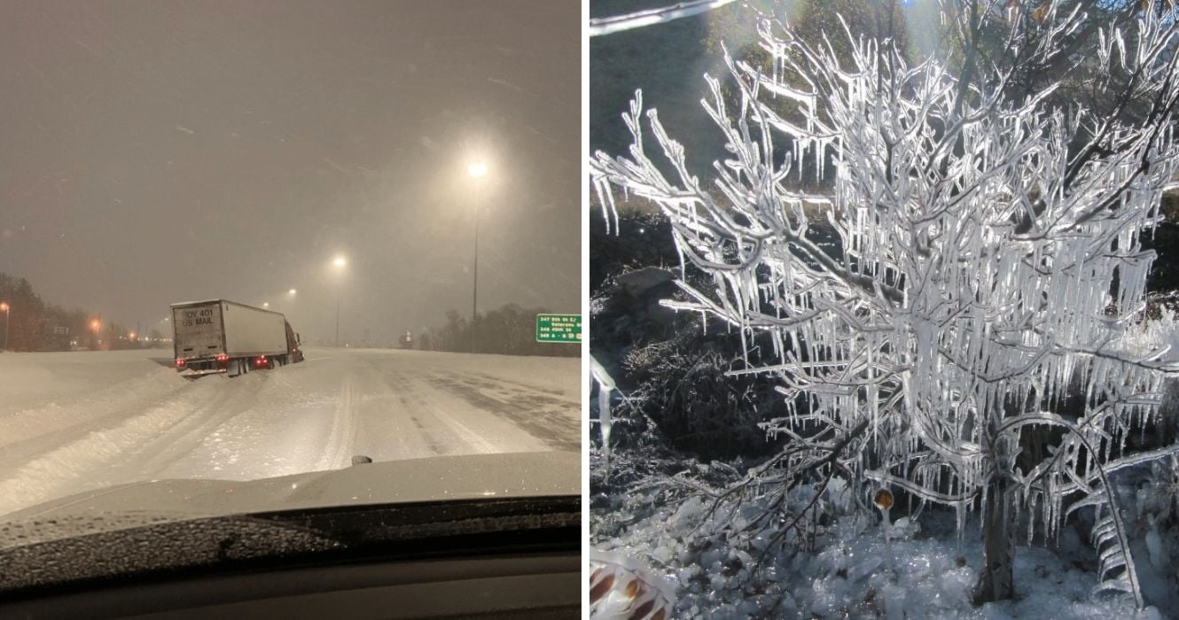 Esses estados têm os invernos mais brutais do país 1 uma tempestade de inverno em maine e gelo em minnesota