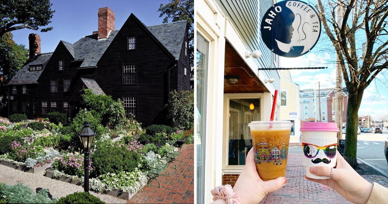 Home Of The Witch Trials: Aqui está o que ver e fazer em Salem durante a entressafra 1 a casa das sete empenas, café do jaho em salem, ma