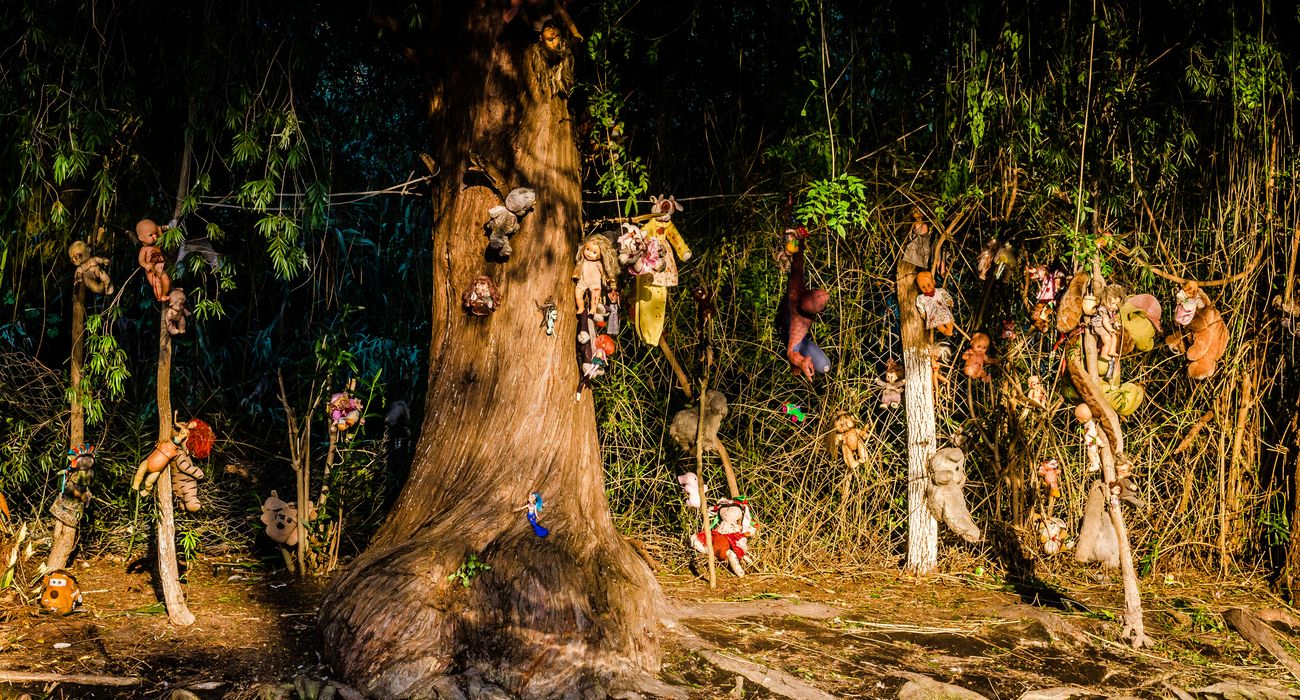 Mais assustador que The Conjuring: Visite a Ilha das Bonecas 1 Canais de Xochimilco, Ilha das Bonecas