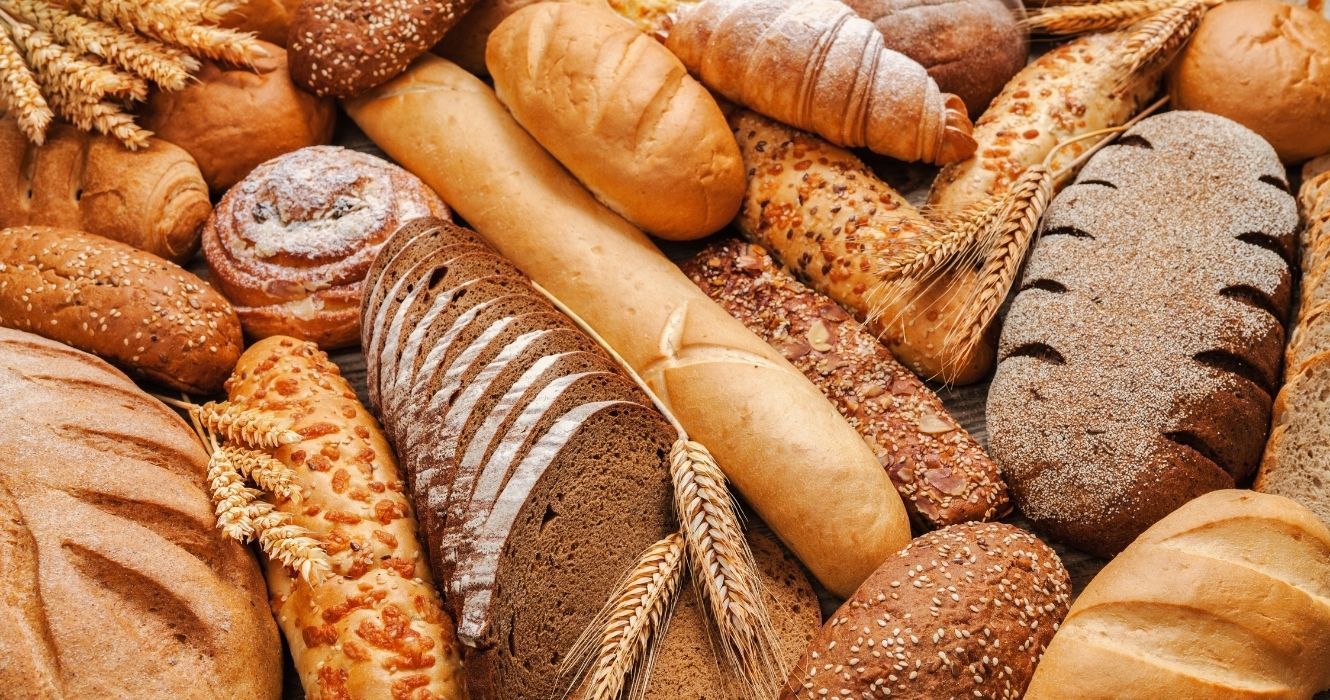 Obtenha seu Bake-On e experimente os melhores pães do mundo 1 diferentes tipos de pão