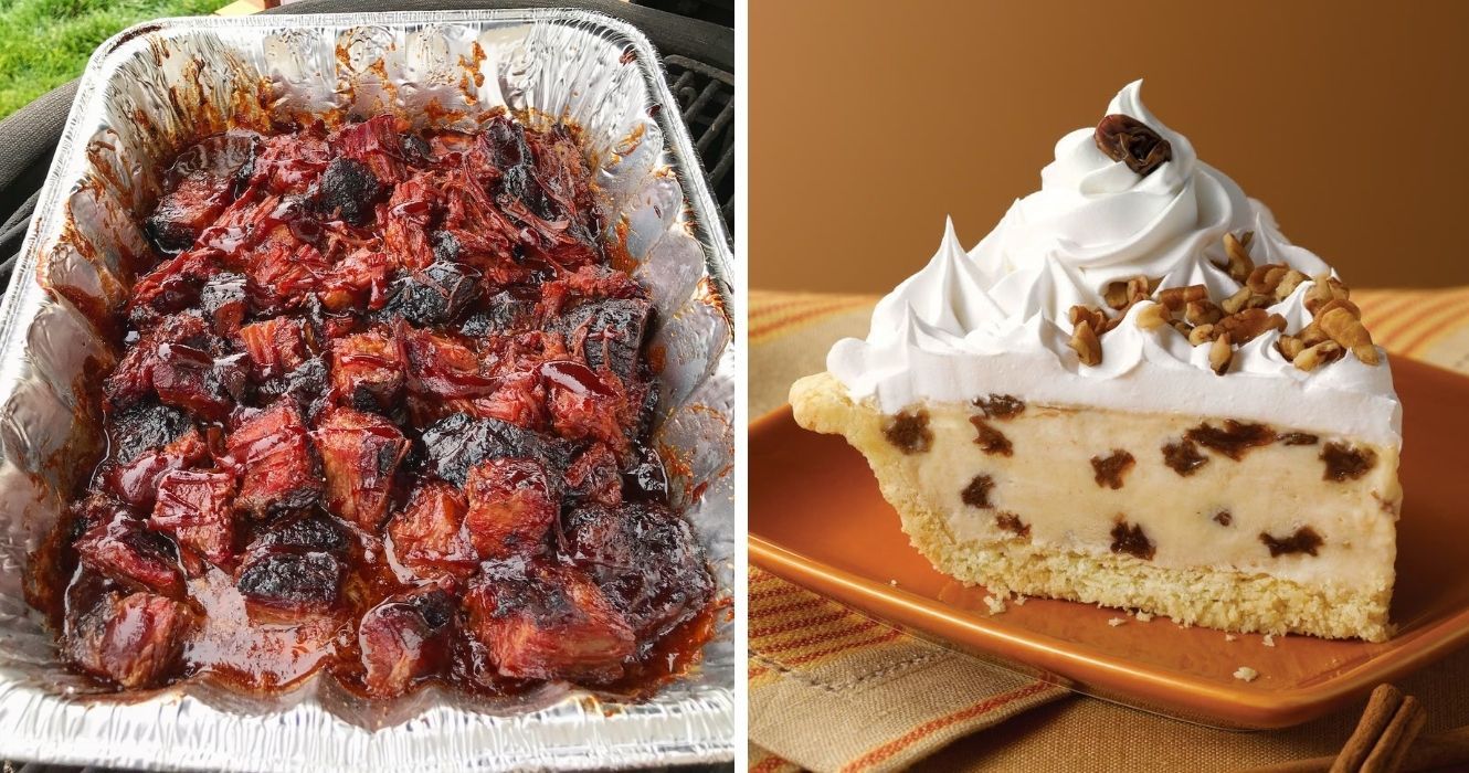 Torcendo por Kansas City? Aqui estão os alimentos KC mais icônicos para fazer para o Super Bowl 1 pontas queimadas em molho barbecue, torta de creme azedo e passas