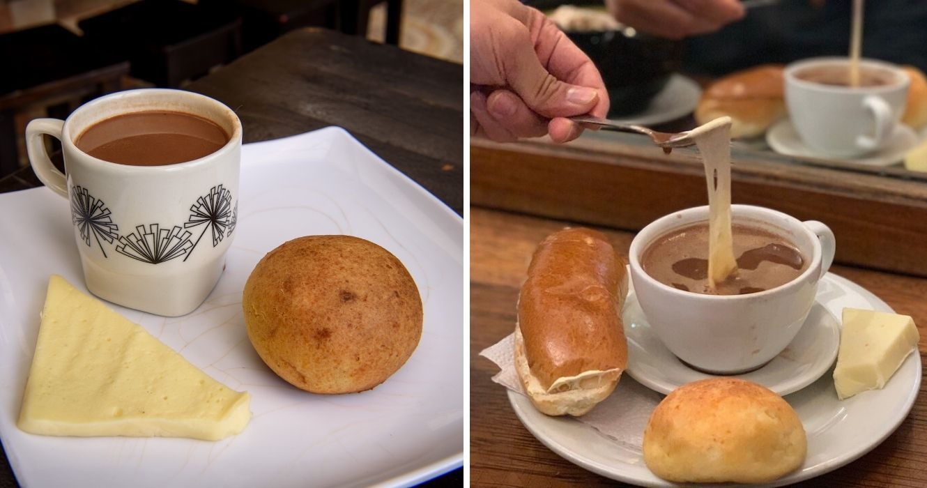 Você realmente não viveu até comer chocolate quente colombiano com queijo 1 Você realmente não viveu até comer chocolate quente colombiano com queijo 1